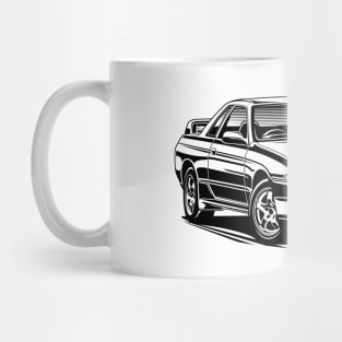 EUROBEAT INTENSIFIES - SKYLINE GTR R32 Mug